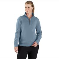 Relaxed Fit Half-Zip Sweatshirt: HG7