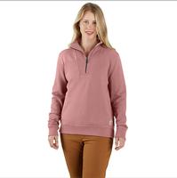 Relaxed Fit Half-Zip Sweatshirt: P54