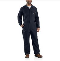 Flame-Resistant Loose Fit Twill Coverall: DNY