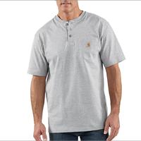 Carhartt  Short Sleeve Workwear Henley: HGY