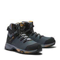 Switchback Waterproof Comp Toe Work Boot: GRY