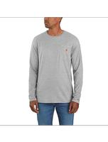 Force Relaxed Fit Midweight Long-Sleeve Pocket T-Shirt: HGY
