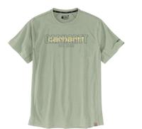 Force Relaxed Fit Midweight Short-Sleeve Logo Graphic T-Shirt: GI7