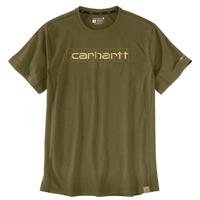 Force Relaxed Fit Midweight Short-Sleeve Logo Graphic T-Shirt: GL7