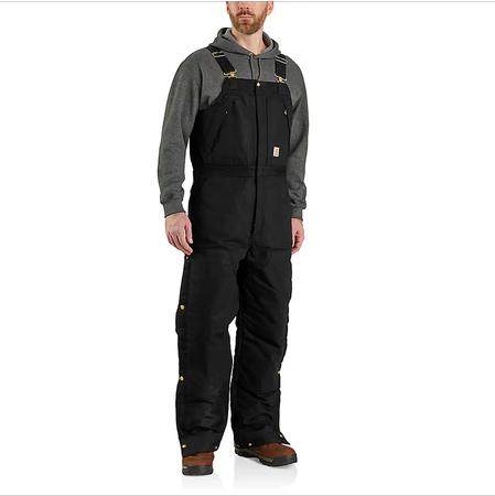 Loose Fit Firm Duck Insulated Bib Overall