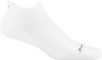 Darn Tough No Show Ultra Lightweight socks: White