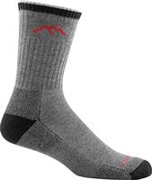 Men's Coolmax® Hiker Micro Crew Midweight Hiking Sock: BLK