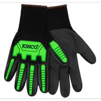 Polyester Knit Shell & CoolCoat™ Micro-Foam Nitrile Palm with Impact Protection: N/A