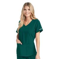 Breeze 3-Pocket Curved V-Neck Scrub Top Skechers™ by Barco: 37