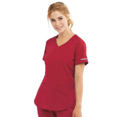 Breeze 3-Pocket Curved V-Neck Scrub Top Skechers™ by Barco