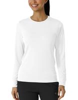 Women's Essential Layer Long Sleeve: WHIT